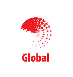 Globe star logo Royalty Free Vector Image - VectorStock