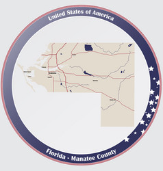 Map Manatee County In Florida