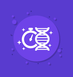 Fast Dna Test Genetic Testing Icon