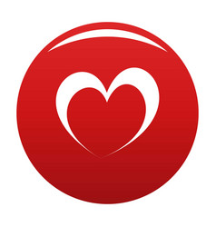 Frantic Heart Icon Red