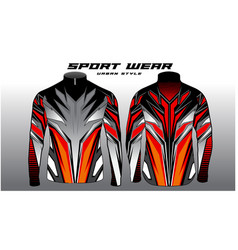 Jersey Motocross Digital Sport Expressive Red Line