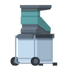 Big Garden Shredder Icon Cartoon