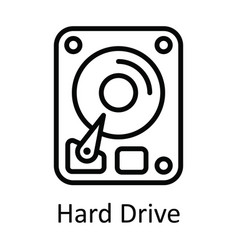 Hard Drive Outline Icon Design