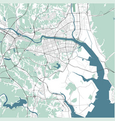 Map Of Ulsan South Korea Detailed City