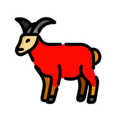 Alpine Goat Red Icon