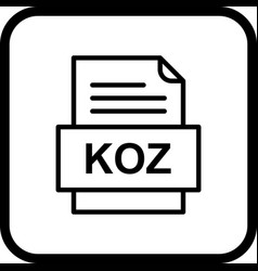 Koz File Document Icon