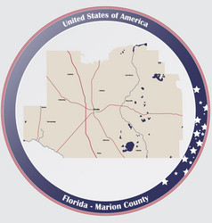 Map Marion County In Florida