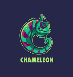 Chameleon Icon Logo Design