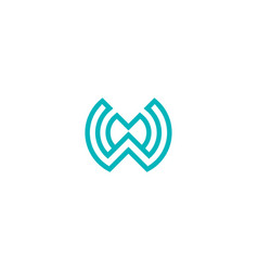 Wm Initials Logo Icon Graphic Designer