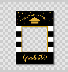 Congratulations Graduates Photo Booth Frame