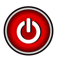 On Off switch web icon Royalty Free Vector Image