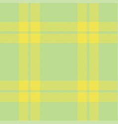 Plaid Seamless Pattern In Yellow Check Fabric