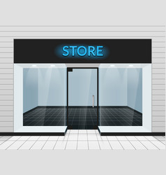 Shop Front Or Store View