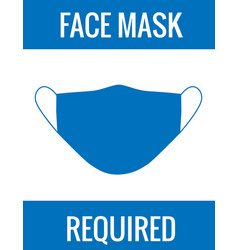 Signage Face Mask Required