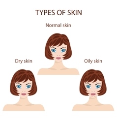 Types Of Skin Oily Normal And Dry