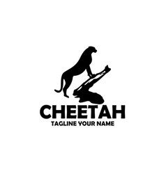 Cheetah Design Animal Logo