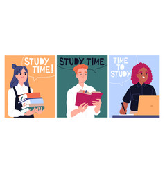 Set Of Back To School Posters