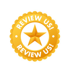 Review Us User Rating Concept And Rate Us