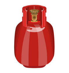 Realistic Red Gas Tank