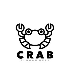 Crab Line Art