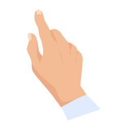 Hand With Index Finger Do Showing Gesture