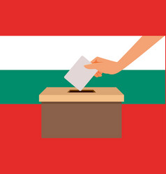 Bulgarian Citizen Voting In National Elections