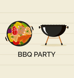 Memorial Day Barbecue Party Greeting Card