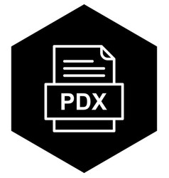 Pdx File Document Icon