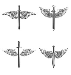 Angel warrior Royalty Free Vector Image - VectorStock