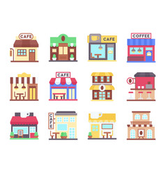 Coffee Shop Flat Icon Set 3