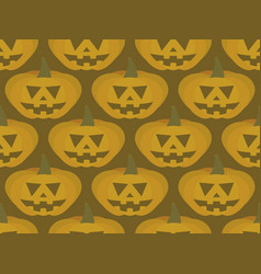 Halloween Pumpkins Seamless Pattern