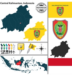 Map Of Central Kalimantan