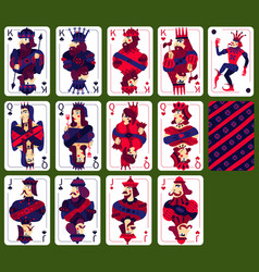 Poker Playing High Cards Set