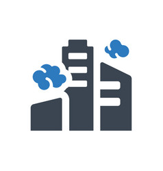 City Air Polluttion Icon