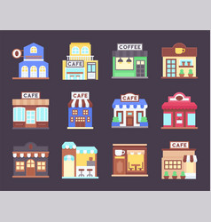 Coffee Shop Flat Icon Set 4