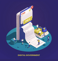 Digital Government Concept