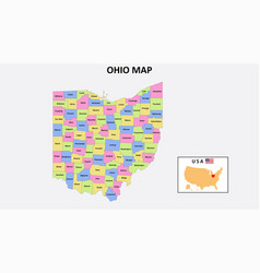 Ohio Map District Map Of In District Map