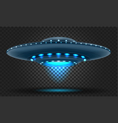 Ufo Space Flying Saucer Alien Ship Luminous