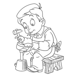 Profession Coloring Page For Kids