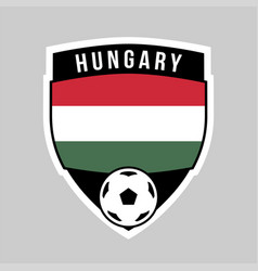 Shield Football Team Badge Of Hungary