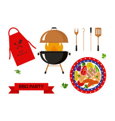 Memorial Day Barbecue Party Greeting Card