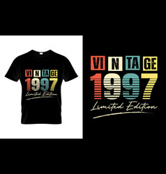 Vintage 1997 Limited Edition Happy Birthday