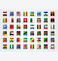 Giant Africa Flag Set Banner With African Flags