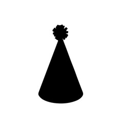 Birthday Hat Silhouette Art