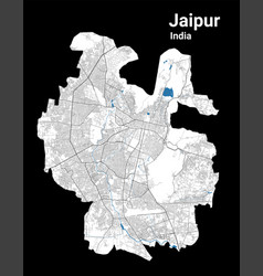 Jaipur Map Detailed Map Of City