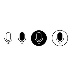 Microphone Solid Icons