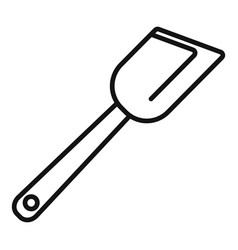 Silicone Spatula Icon Outline Cooking Tool