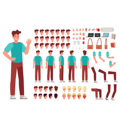 Cartoon Male Character Kit Man Animation Body