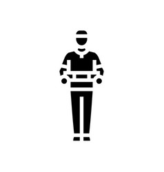 Business Courier Glyph Icon