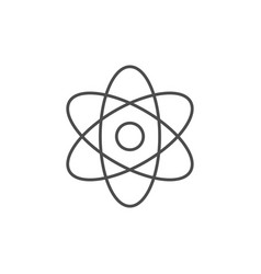 Atom Related Linear Icon